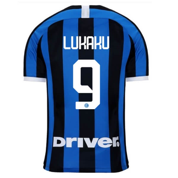 Camiseta Inter Milan NO.9 Lukaku Primera equipación 2019-2020 Azul